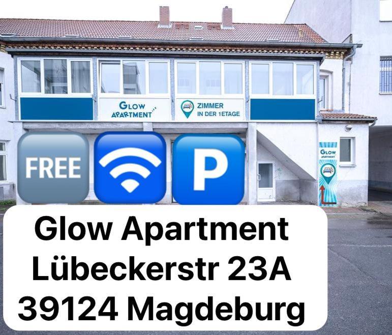 Glow Apartment Magdeburg Zewnętrze zdjęcie